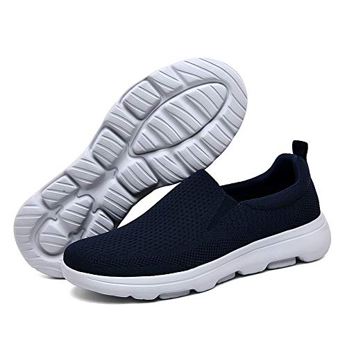 TIOSEBON Men's Shoes Slip On Loafer Comfortable Lightweight Hiking Sneakers Sizes