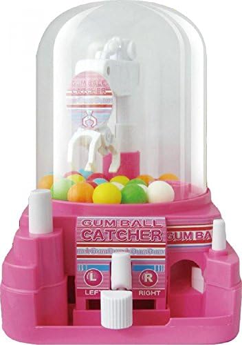 eSmart Novelty Creative and Interesting Design Toy Clip Music Candy Machine Candy Crane Gift for Children (Pink)