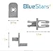 BlueStars Durable WD35X21041 Dishwasher Lower Rack Roller and Axle Kit – Compatible with GE Dishwashers – Replaces WD12X10136 WD12X10277 WD12X10261 WD12X10107 PS11725221-8 PACKS