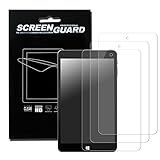Fintie NuVision 8 Inch Tablet Screen Protector - 3 Pack Clear Premium Screen Protector Film Guard for 2016 NuVision TM800W560L / 2017 NuVision TM800W610L / TM800P610L 8-Inch Windows Tablet
