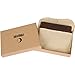 Slim Leather Money Clip Wallet for Men - Best Front Pocket Wallet with Credit Card Holder & ID Case - RFID Blocking (Brown)