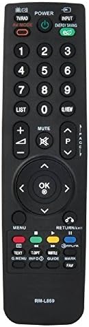 Gvirtue TV Remote Control Replacement TV for LG AKB AKB69680403