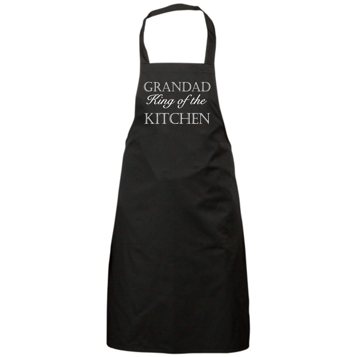 60 Second Makeover Limited Grandad King Of The Kitchen Black Funny Aprons For Men Grandad Presents Fathers Day Gift Presents For Grandparents Father's Day Gift