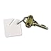 MMF Industries Snap-Hook Key Tag, White, 20 per Pack (2013001AA06)