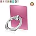Finger Grip Phone Ring Holder Stand by Sixty Six Cellphone Kickstand for iPhone 7, 7Plus 6/6s, Plus, 5, 5S/C/SE, Samsung Galaxy S8/S8 Plus, S7, Edge, S6, Edge, S5, Note 4, All Tablet - Rose Gold