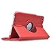 Moonmini 360 Rotation PU Leather Protective Case Cover Pouch for Samsung Galaxy Tab 3 8.0