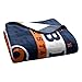 Northwest NFL Chicago Bears Unisex-Adult Raschel Throw Blanket, 60