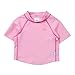 i play. by green sprouts Baby Short Sleeve Rashguard Shirt, Light Pink, 24 Months