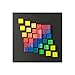 PLAYABLE ART Magnet Relief - Square 36