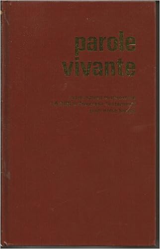 Parole Vivante La Bible Nouveau Testament Kuen Alfred Amazon Com Books