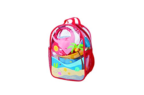Hape E8178 - Strandrucksack inkl. Grundausstattung, Strandspielzeug/Sandspielzeug, mehrfarbig – Bild 3