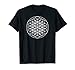 Cool Sacred Geometry Geometric Flower of Life Yoga Trippy T-Shirt