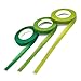Koogel Floral Tapes ,6 Roll Green Floral Tape Stem Wrap Tape for Bouquet Stem Wrap 1/2