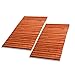 Portable Wooden Walkway - Set of 2 - Straight (Redwood)