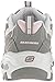 Skechers Sport Women's D'Lites Memory Foam Lace-up Sneaker,Biggest Fan Grey/White,8.5 M US