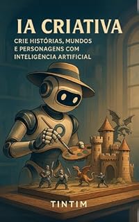 Livro IA Criativa: Crie Histórias, Mundos e Personagens com Inteligência Artificial (IA na Prática)