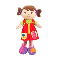 Linzy Plush 16" Educational Plush Doll