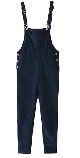 navy blue corduroy overalls