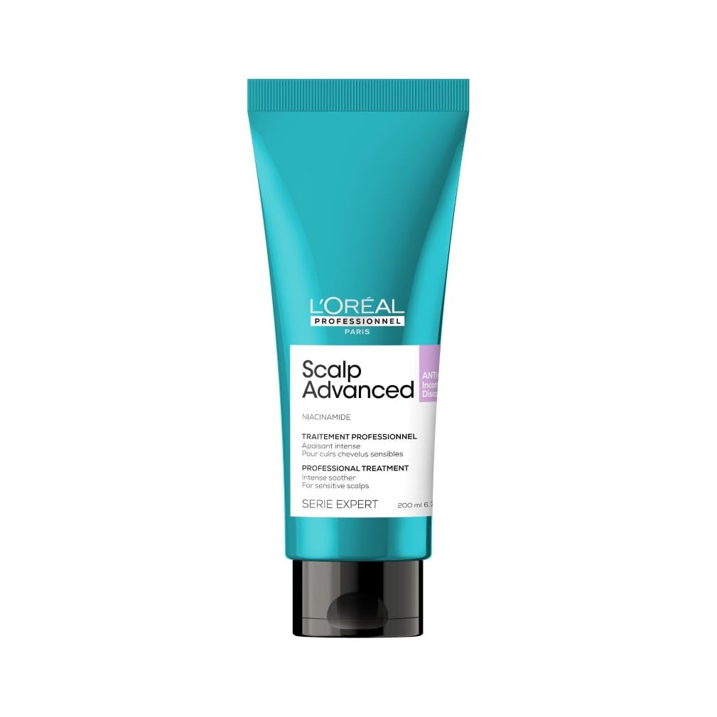 L'Oréal Professionnel Scalp Advanced Anti-Discomfort Professional Hair Treatment, For Sensitive Scalps, Serie Expert, 200 ml