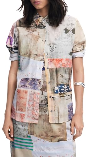 Desigual CAM_PHOTOPOST, 6063 Beige PRIMAVERAL, XL