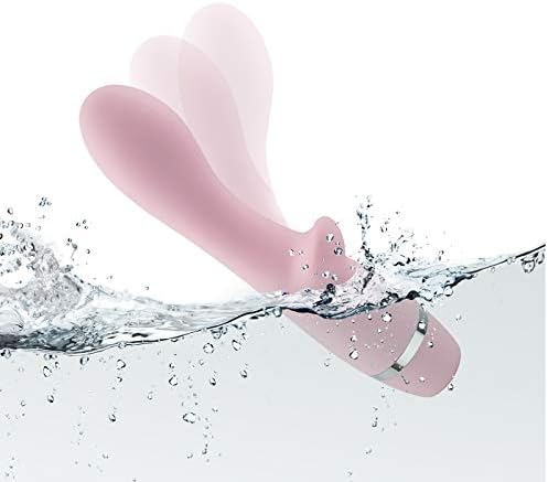 Cordless Wand Massager for Back Neck Shoulder with Powerful 10 Speeds Vibration Handheld Personal Body Massager Waterproof Pink