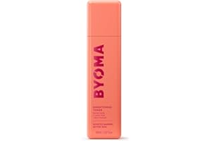 BYOMA Brightening Toner - Gently Exfoliating & Hydrating Facial Treatment with Lipids & Lactic Acid - Alcohol-Free for Barrier Repair - 5.07 Fl. Oz