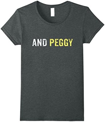 Womens Hamilton And Peggy T-Shirt Small Dark Heather