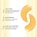 Under Eye Patches - Under Eye Mask for Dark Circles Collagen Eye Mask for Puffy Eyes Under Eye Bags Treatment Gold Eye Masks Skin Care Under Eye Pads