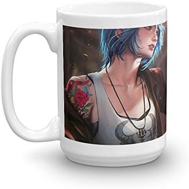 Chloe Life is Strange 15 Oz White Ceramic