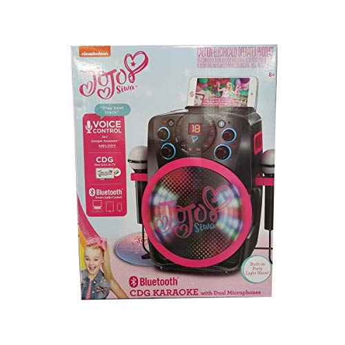 Nickelodeon JoJo Siwa CDG Bluetooth Karaoke with Dual Microphones