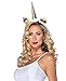 Leg Avenue A1962 Rainbow Unicorn Headband - One Size - Multicolor