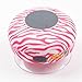 Abco Tech Water Resistant Wireless Bluetooth Shower Speaker with Suction Cup and Hands-Free Speakerphone