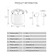 True Wireless Earbuds Bluetooth 5.0 Headphones in Ear Sports Running Earphones for iPhone/Android/Huawei with Charging Case, 15-24H Playtime, Noise-Canceling, Fast Auto-Pairing
