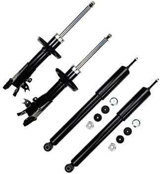 RUIANG VOYAGE Front & Rear Pair Shock Absorber Gas Struts Complete Assembly Kit for 06-11 Honda Civic Sedan