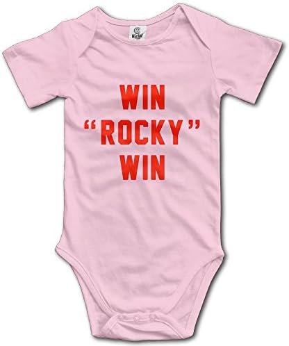 Lovely Baby Newborn Custom Win Rocky Win Bodysuit Baby Onesie