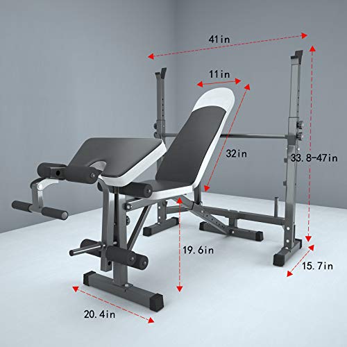 Weightlifting Bed Bench Press Squat Rack Indoor MultiFunction