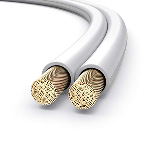 PureLink Lautsprecherkabel Boxenkabel OFC 2x4,00mm² 30m Kabel mit Kennlinie
