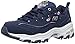 Skechers Women's D'LITES Bright Blossoms Sneaker,navy,8 M US