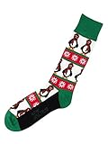 Alfani Holiday Print Socks Green One Size