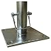 Pro Series Steel Scaffold Base Plate (Set of 4)