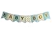 SALE! Idiogram BABY BOY Paper Bunting Banner Birthday Party Shower Christening Garland Decoration Favors