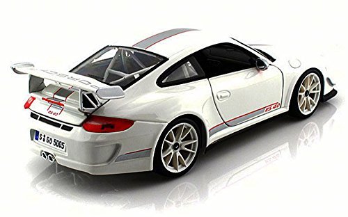 Porsche 911 GT3 RS 4.0, White - Bburago 11036 - 1/18 scale Diecast Model Toy Car