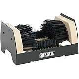JobSite The Original Boot Scrubber - All Weather Industrial Shoe Cleaner & Scraper Brush