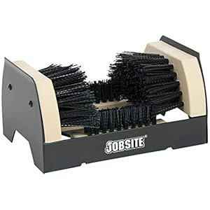 JobSite The Original Boot Scrubber – All Weather Industrial Shoe Cleaner & Scraper Brush