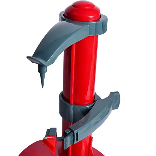 LOHOME Electric Potato Peeler [2 Extra Blades] - Automatic Rotating Fruits & Vegetables Cutter Apple Paring Machine - Kitchen Peeling Tool - Thumbnail 2