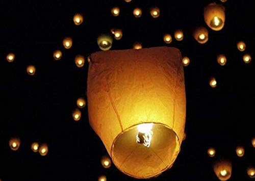 (Pack of 20) Chinese Lanterns ECO Friendly - 100% Biodegradable- Beautiful Lanterns for Birthdays, Souvenirs