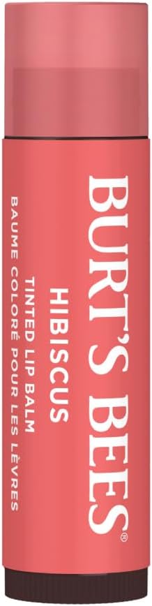 Burt's Bees Tinted Lip Balm Hibiscus 4.25g Natural Shea Butter