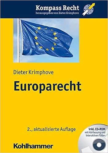 Amazon Com Europarecht Kompass Recht German Edition Krimphove Dieter Books