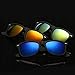 Joopin Unisex Polarized Sunglasses Men Women Retro Sun Glasses (Silver)