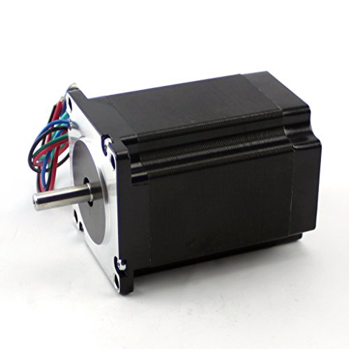 NEMA23 282 oz/in 3A 1/4″ Single Shaft Stepper Motor 0.9 Degree/step (KL23H276-30-4AM)